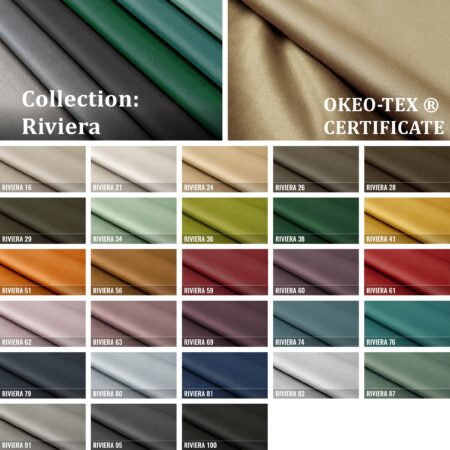 Riviera Fabric Colour Collection